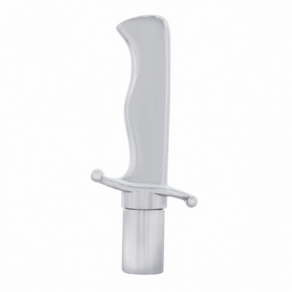 Chrome Aluminum Dagger Air Valve Knob