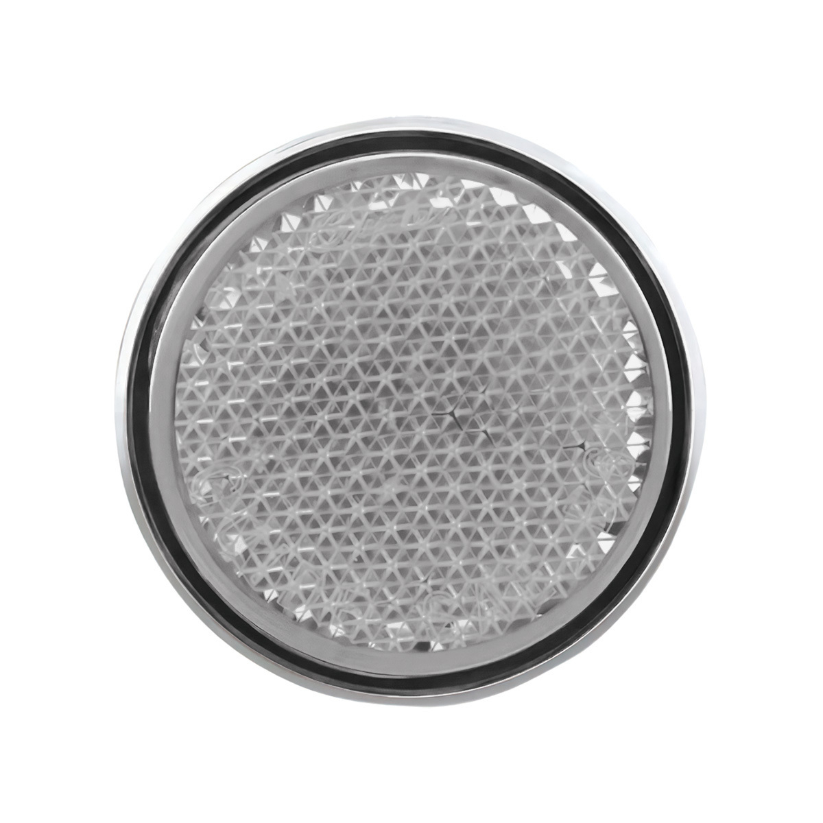 5 LED Tail Light Reflector For 1951-52 & 1956 Chevy Passenger Car, White LED/Clear Lens