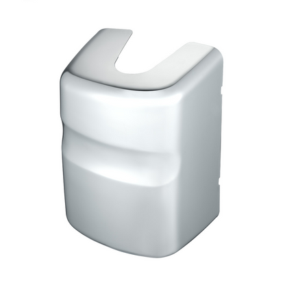 Chrome Plastic Bottom Mirror Post Cover For 2000-2010 International 9200I/9400I/9900I- Passenger