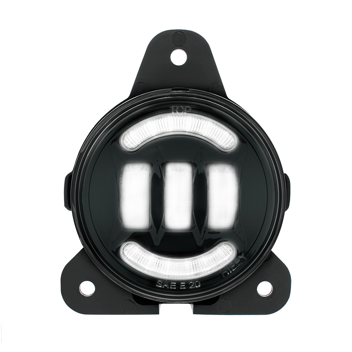 Blackout 6 LED Competition Series Projector Fog Light For 2018-2024 Volvo VNR