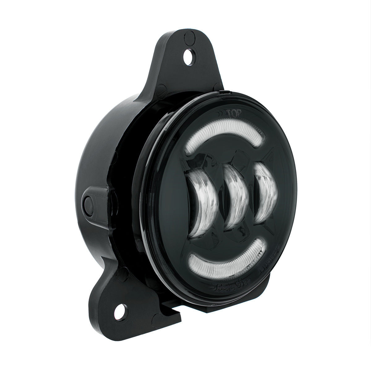 Blackout 6 LED Competition Series Projector Fog Light For 2018-2024 Volvo VNR