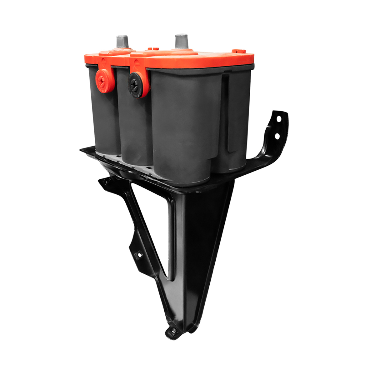 Black Auxiliary Battery Tray For 1981-87 Chevorlet & GMC Truck