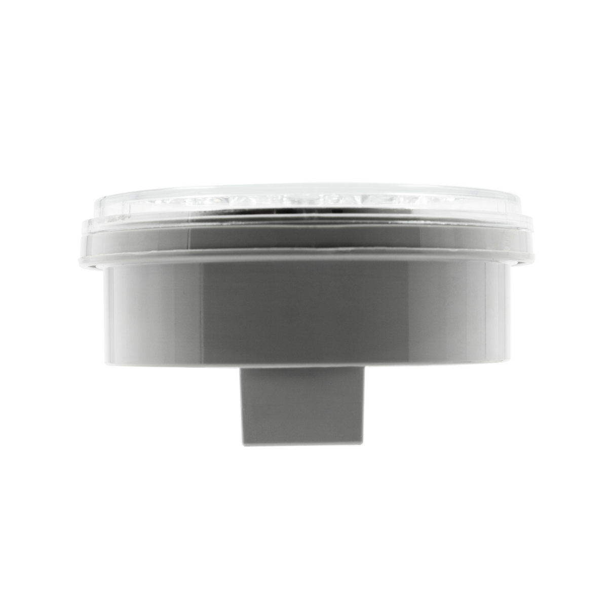 12 LED 4" Round Reflector Light (Stop, Turn & Tail) - Red LED/Clear Lens