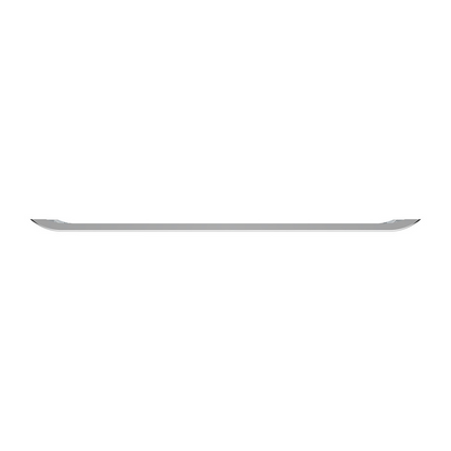 SS Clad Aluminum Bumper For 2008-2023 Peterbilt 389 - Curved Ends