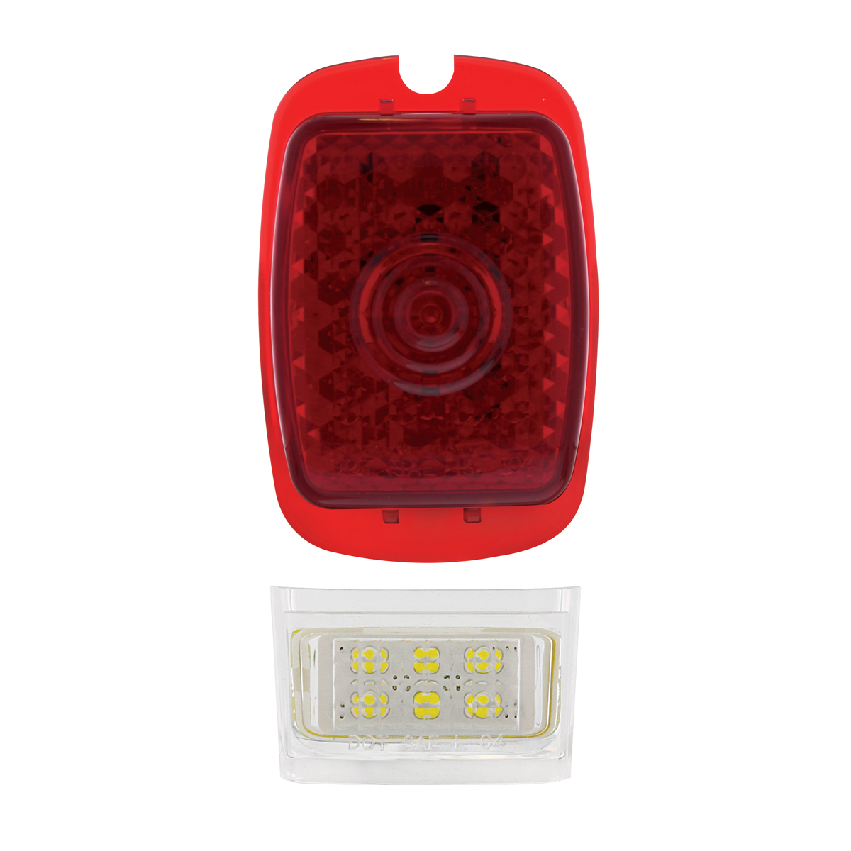 27 LED Sequential Tail Light With 6 LED LP Light For Chevy Car (1937-1938) & Truck (1940-1953) - L/H