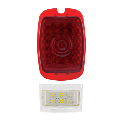27 LED Sequential Tail Light With 6 LED LP Light For Chevy Car (1937-1938) & Truck (1940-1953) - L/H