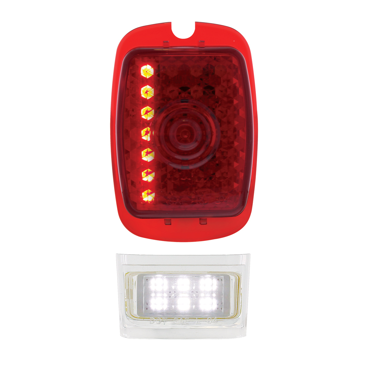 27 LED Sequential Tail Light With 6 LED LP Light For Chevy Car (1937-1938) & Truck (1940-1953) - L/H