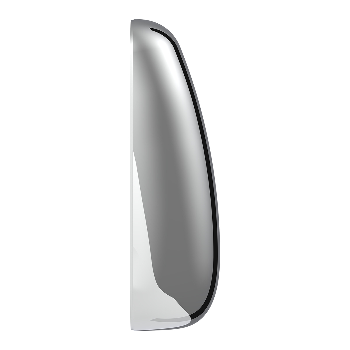 Chrome Mirror Cover For PB 387 (2000-2011), 587 (2012-2018), & KW T700 (2010-2016) - Driver