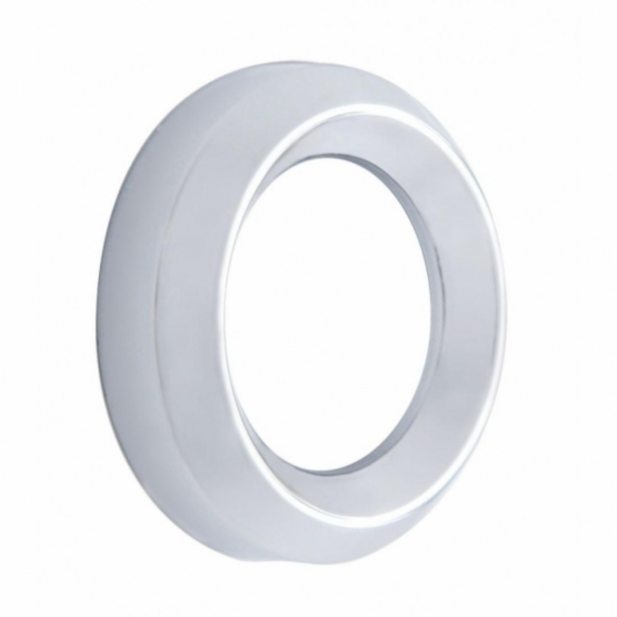 Chrome Plastic Oil Pressure Gauge Cover For Peterbilt 359
