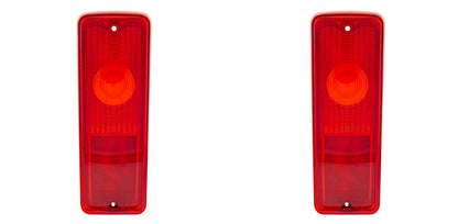 Tail Light Lens (2pcs) For 1967-72 Chevy & GMC Panel Truck & Suburban