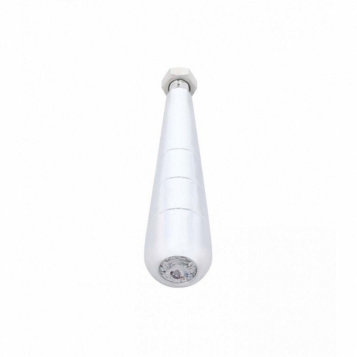 4-1/2" Trailer Brake Handle With Clear Crystal