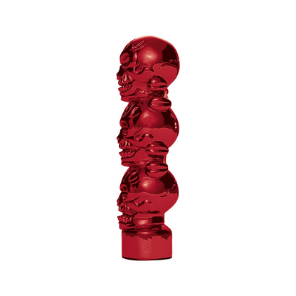 1/2"-13 Thread-On 3 Skull Candy Color Shift Knob-Candy Red