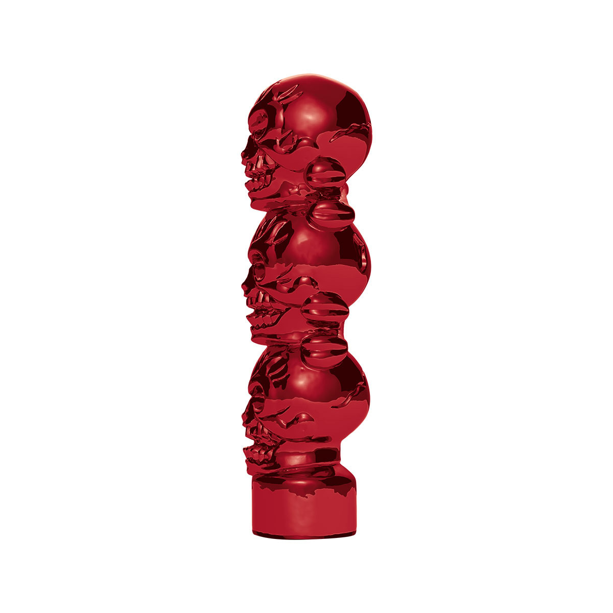 1/2"-13 Thread-On 3 Skull Candy Color Shift Knob-Candy Red