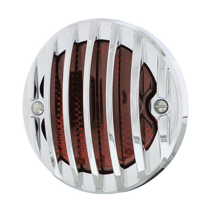Incandescent Tail Light With Chrome Grille Bezel For 1933-36 Ford Truck - R/H