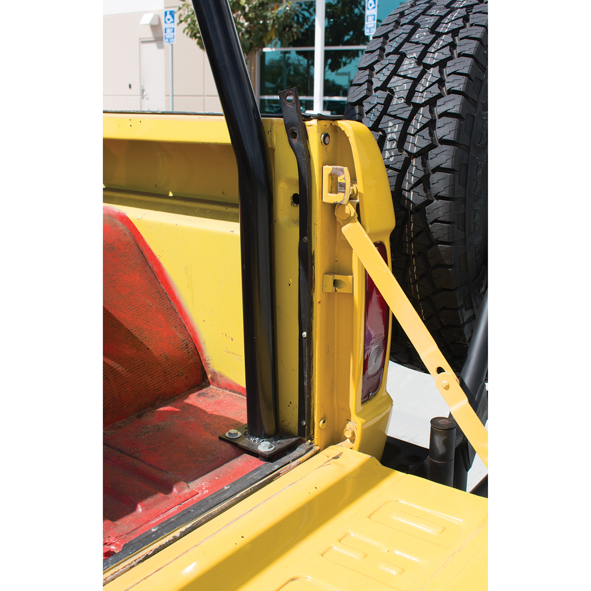 Bed Stake Corner For 1966-77 Ford Bronco - R/H