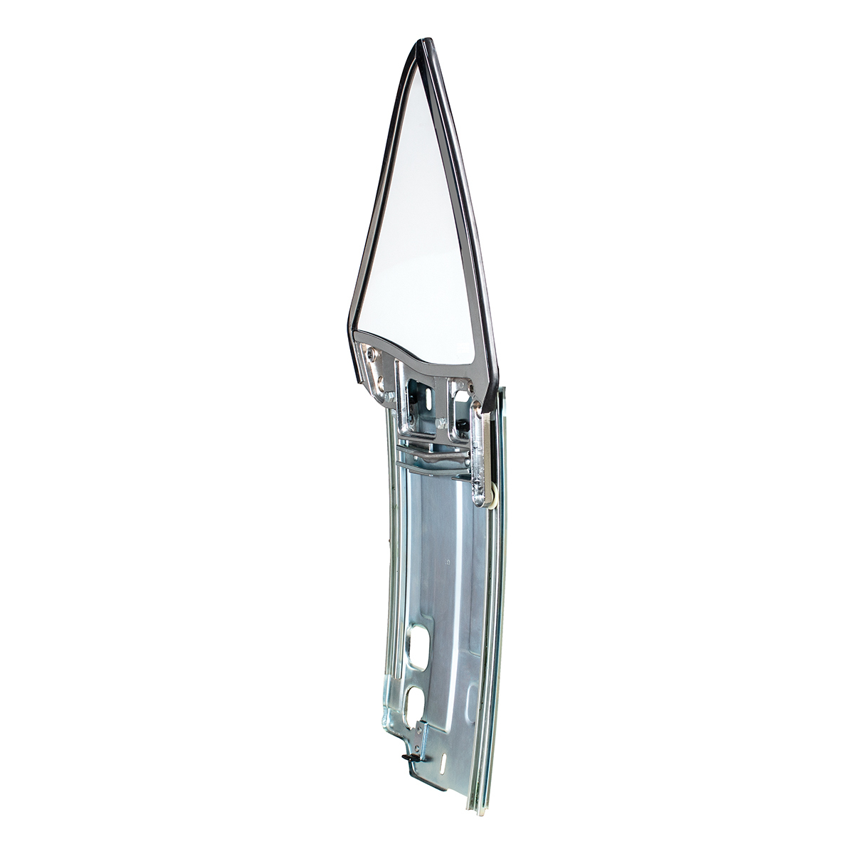 Quarter Window Assembly With Clear Glass For 1967-68 Ford Mustang Coupe - L/H