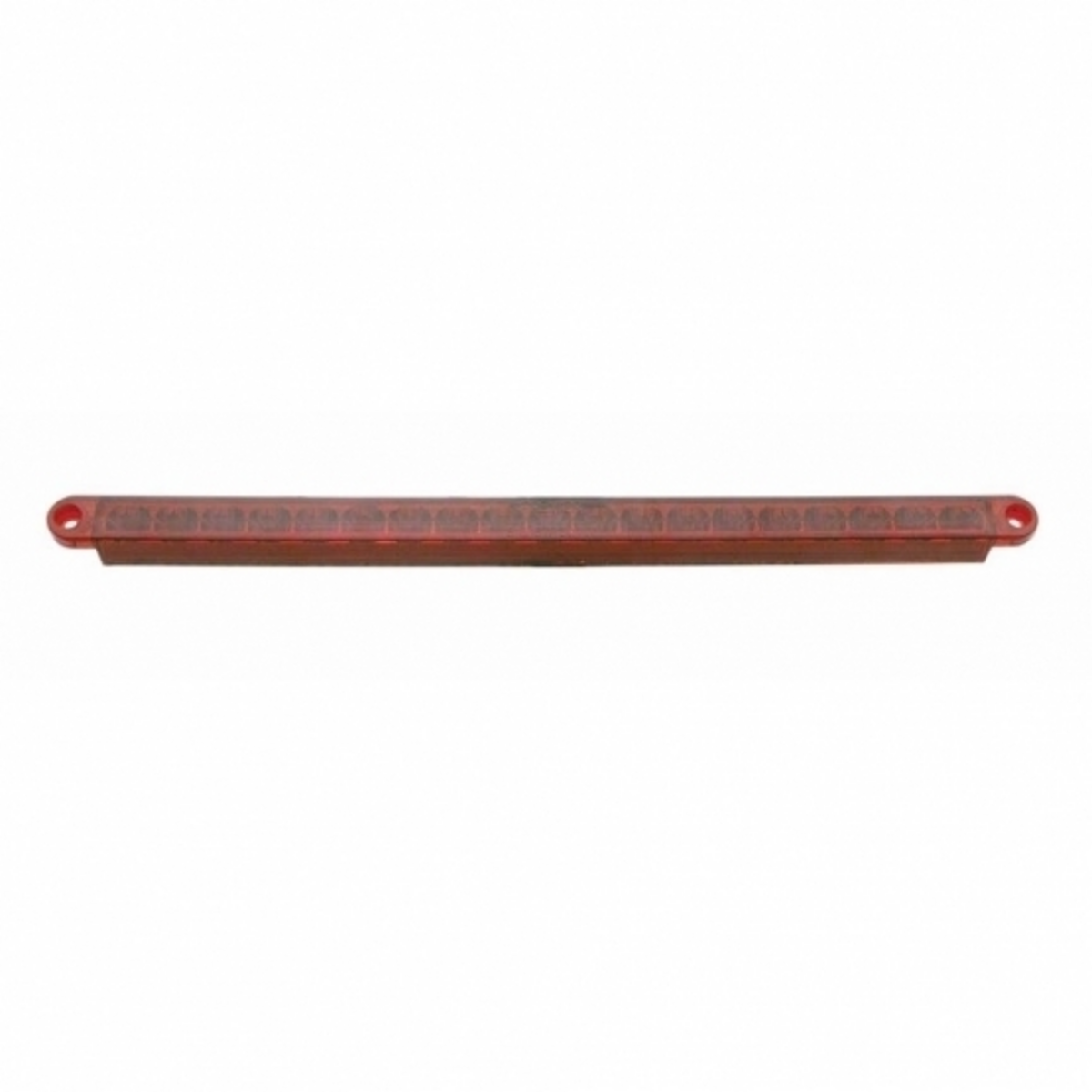 19 LED 12" Reflector Light Bar (Stop, Turn & Tail) - Red LED/Red Lens