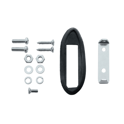 Large Deluxe GT Racing Style Exterior Mirror Kit, Chrome