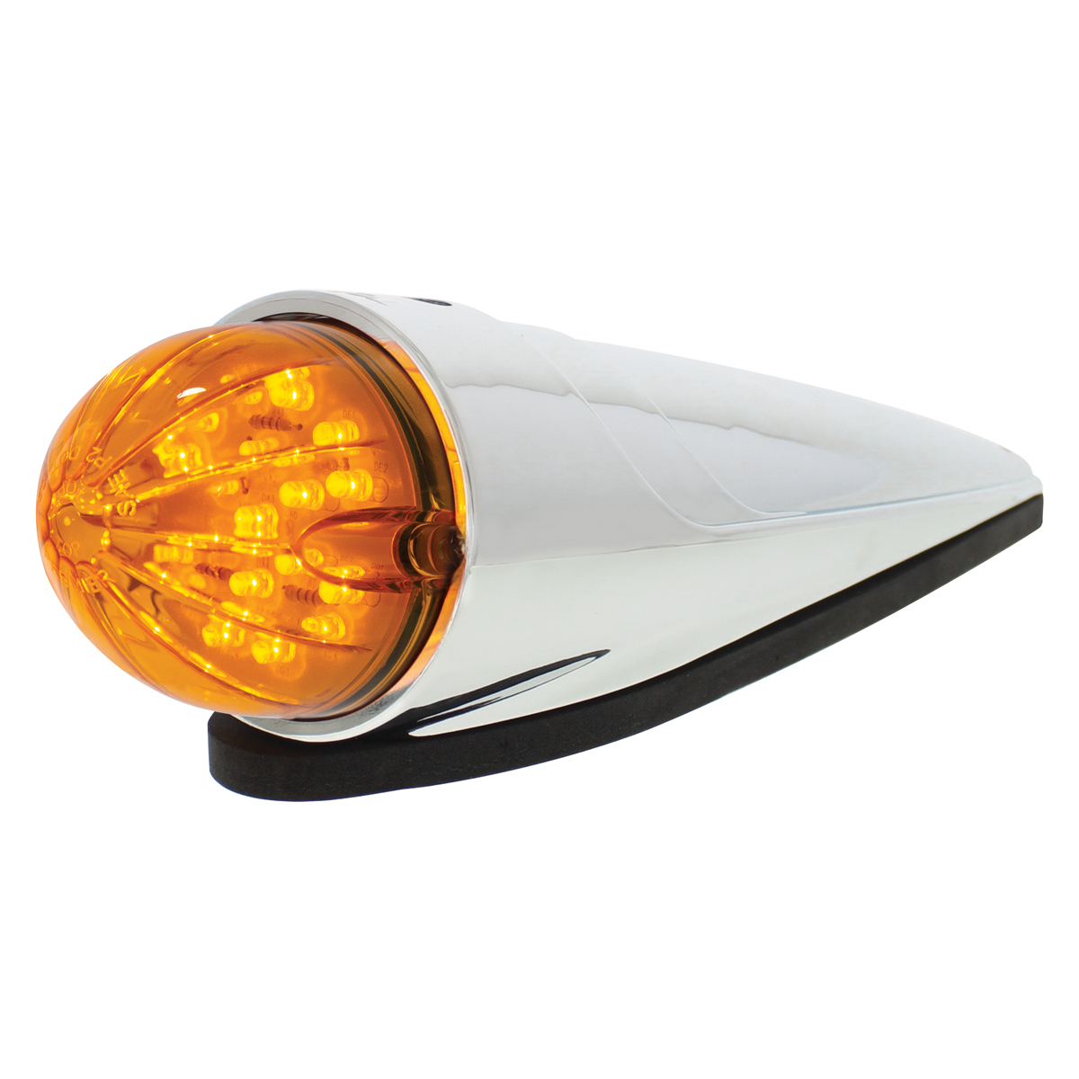 19 LED Watermelon Grakon 1000 Style Cab Light Kit - Amber LED/Amber Lens