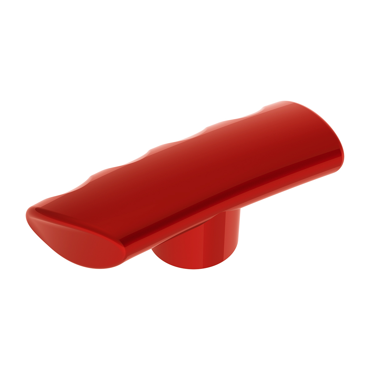 Thread-On T-Shape Gearshift Knob - Candy Red