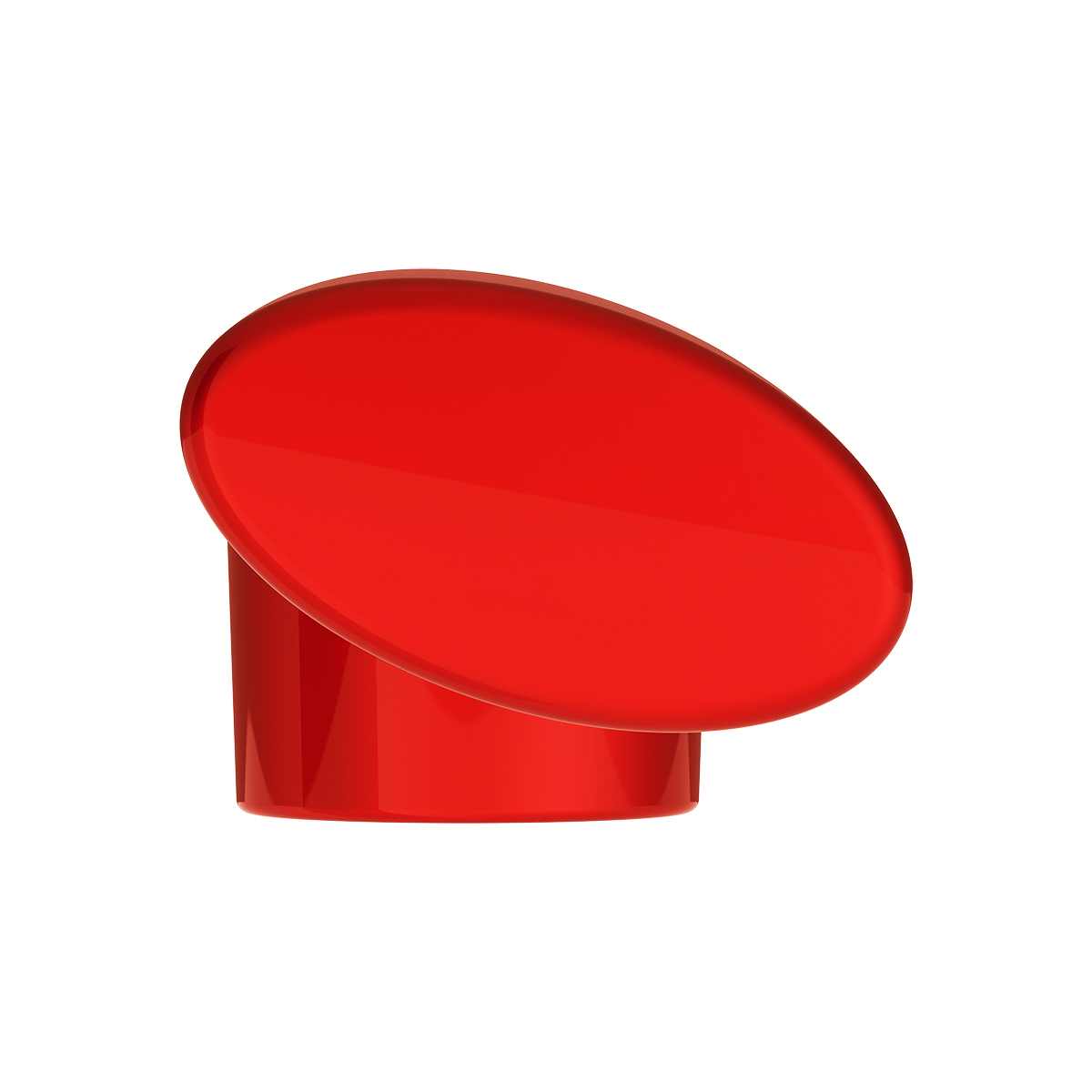 Thread-On T-Shape Gearshift Knob - Candy Red