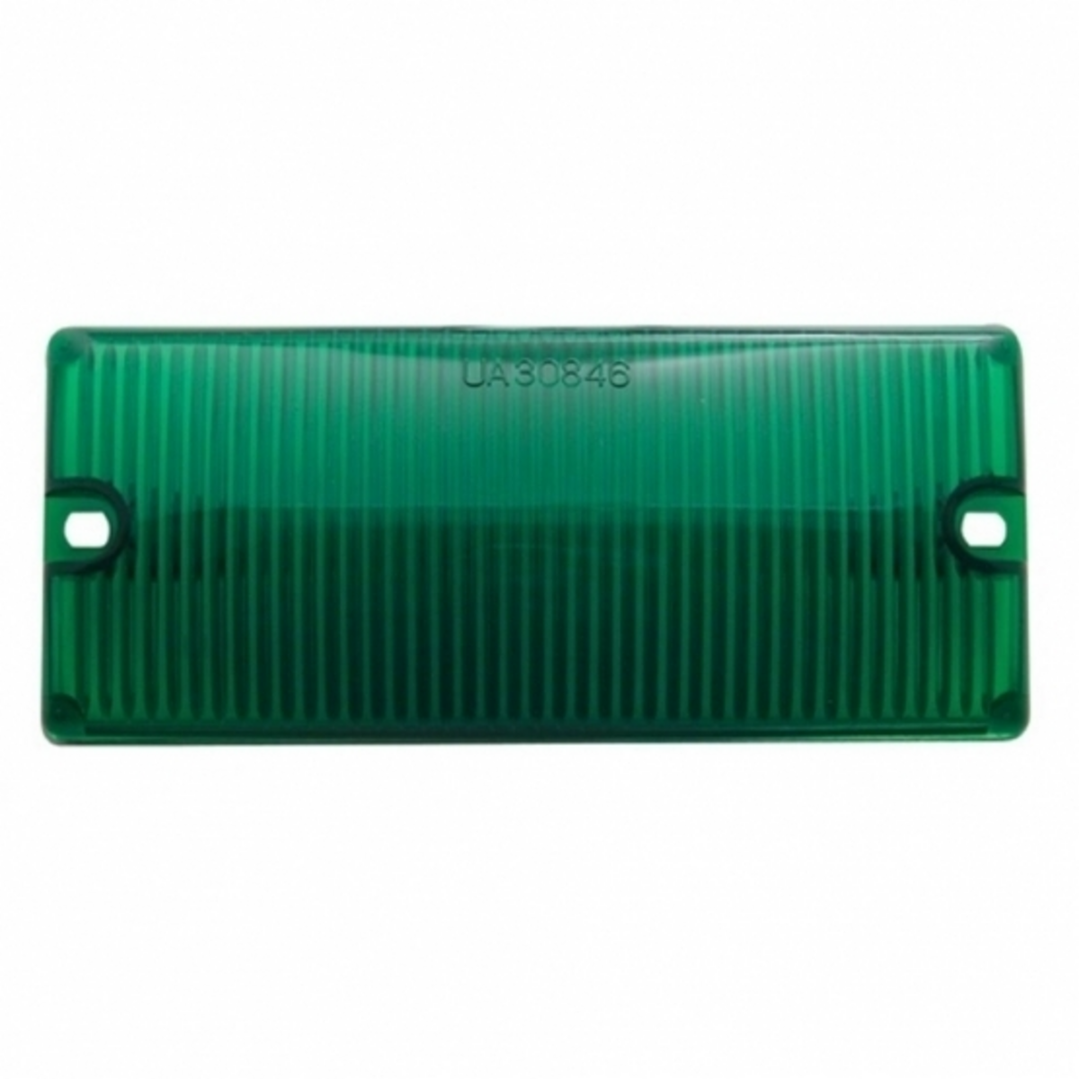2-3/16" x 5-3/16" Door Light Lens - Green
