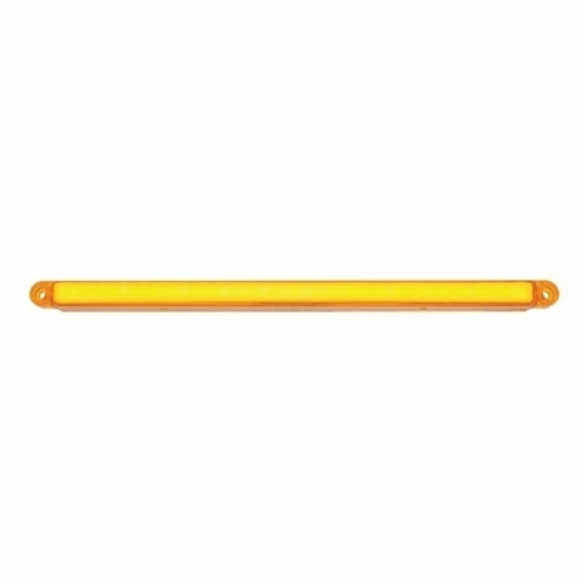 GloLight 24 LED Dual Function 12" Turn Signal Light Bar - Amber LED & Lens (Card)