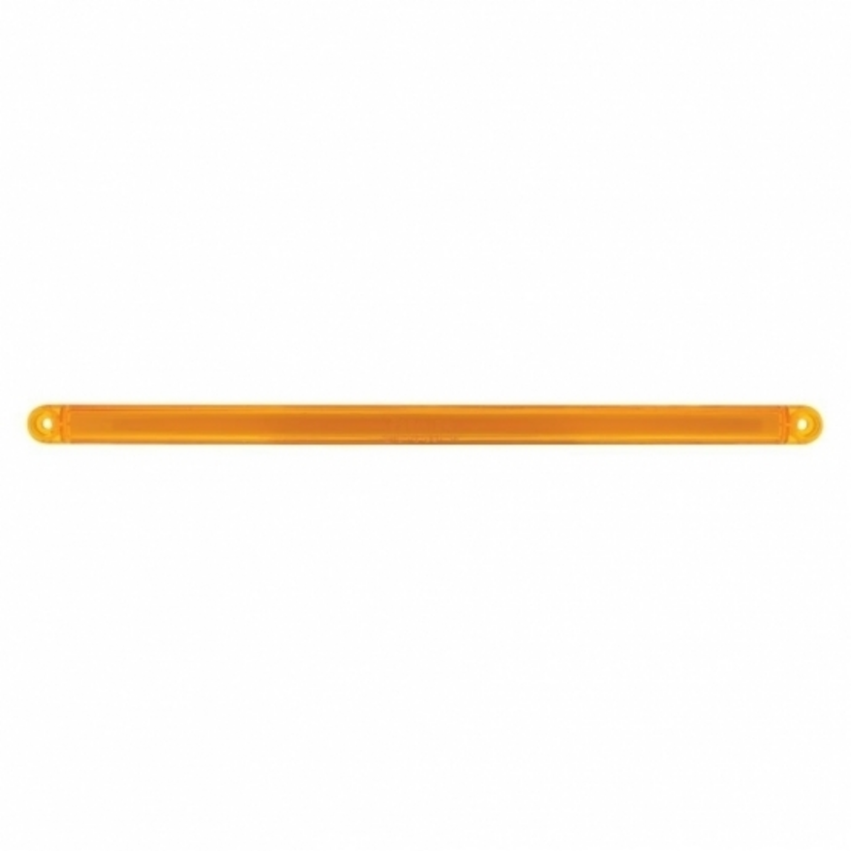 GloLight 24 LED Dual Function 12" Turn Signal Light Bar - Amber LED & Lens (Card)