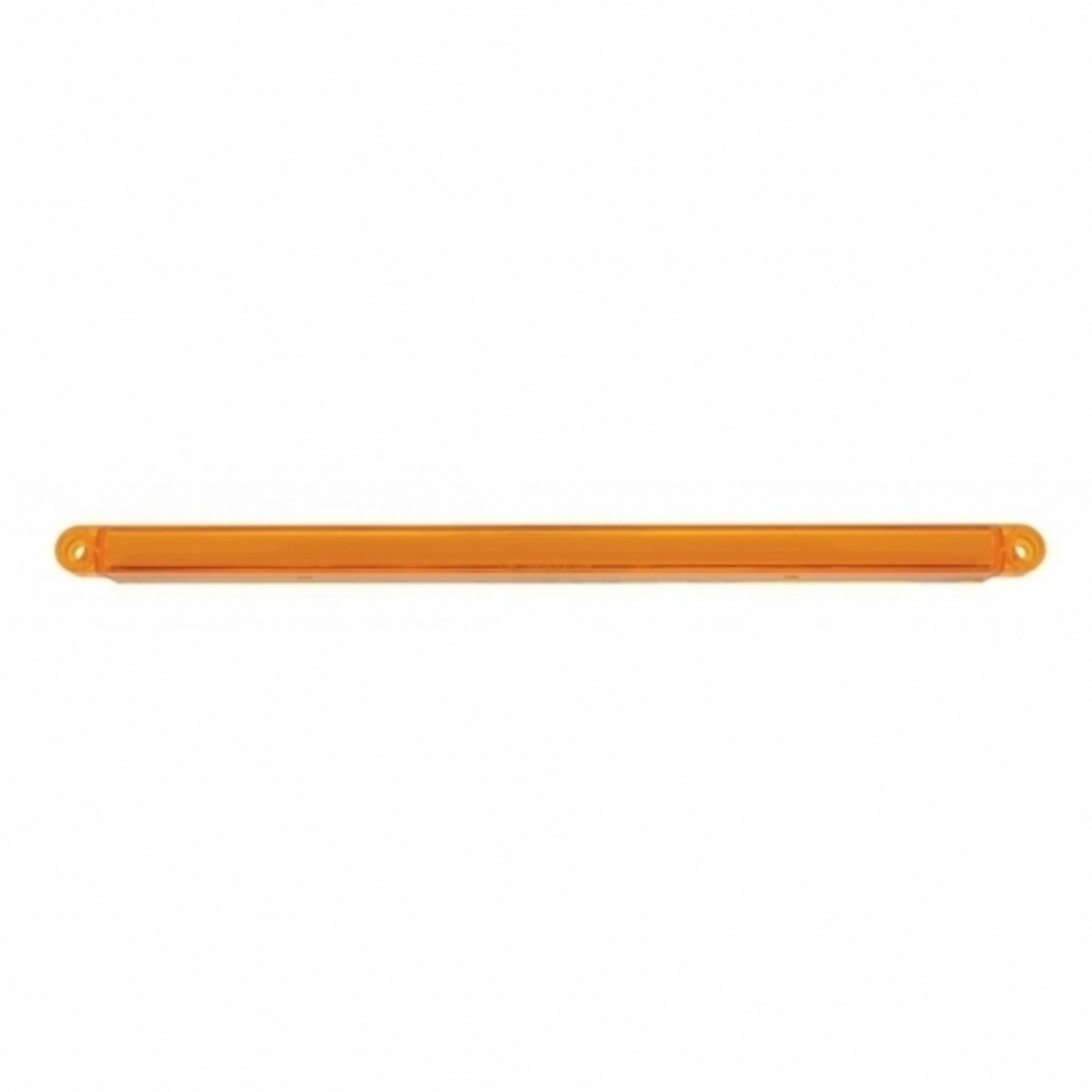 GloLight 24 LED Dual Function 12" Turn Signal Light Bar - Amber LED & Lens (Card)