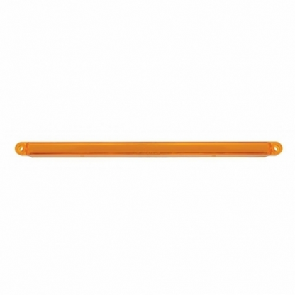 GloLight 24 LED Dual Function 12" Turn Signal Light Bar - Amber LED & Lens (Card)