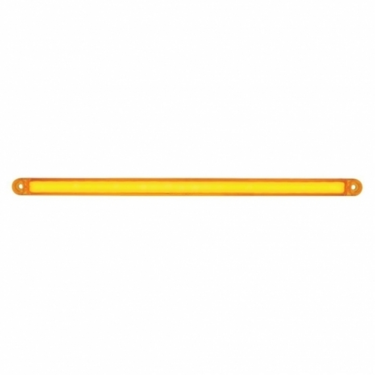 GloLight 24 LED Dual Function 12" Turn Signal Light Bar - Amber LED & Lens (Card)