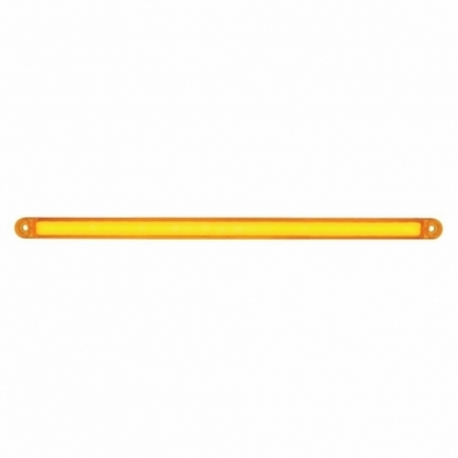 GloLight 24 LED Dual Function 12" Turn Signal Light Bar - Amber LED & Lens (Card)
