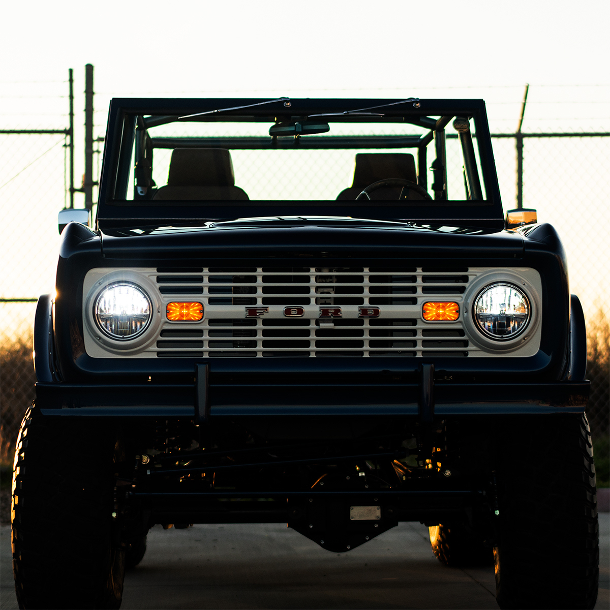 25 LED Amber Parking/Signal Light For 1966-68 Ford Bronco
