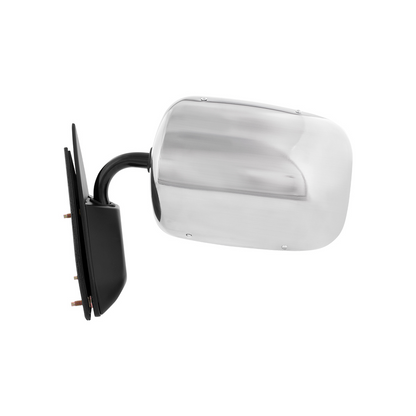 Stainless Steel Door Mirror For 1988-1998 Chevy & GMC Truck - L/H