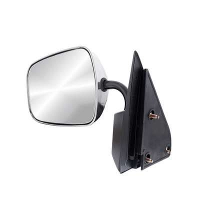 Stainless Steel Door Mirror For 1988-1998 Chevy & GMC Truck - L/H