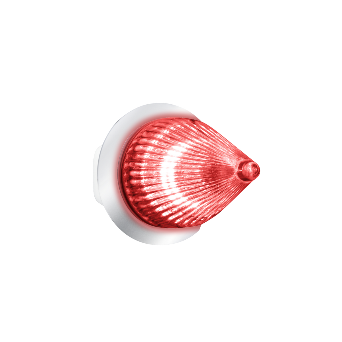 Double Fury 4 LED Dual Function 1-1/8" Spike Light-Amber & Red LED