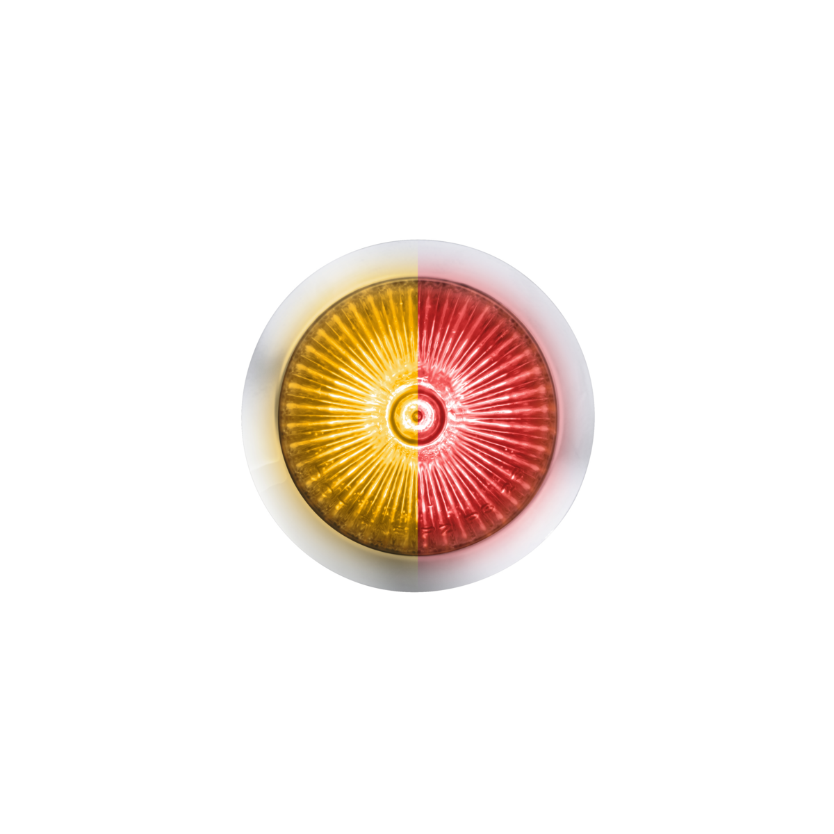 Double Fury 4 LED Dual Function 1-1/8" Spike Light-Amber & Red LED