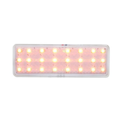 24 Amber LED Turn Signal & Parking Light For 1947-53 Chevy Truck, Clear Lens