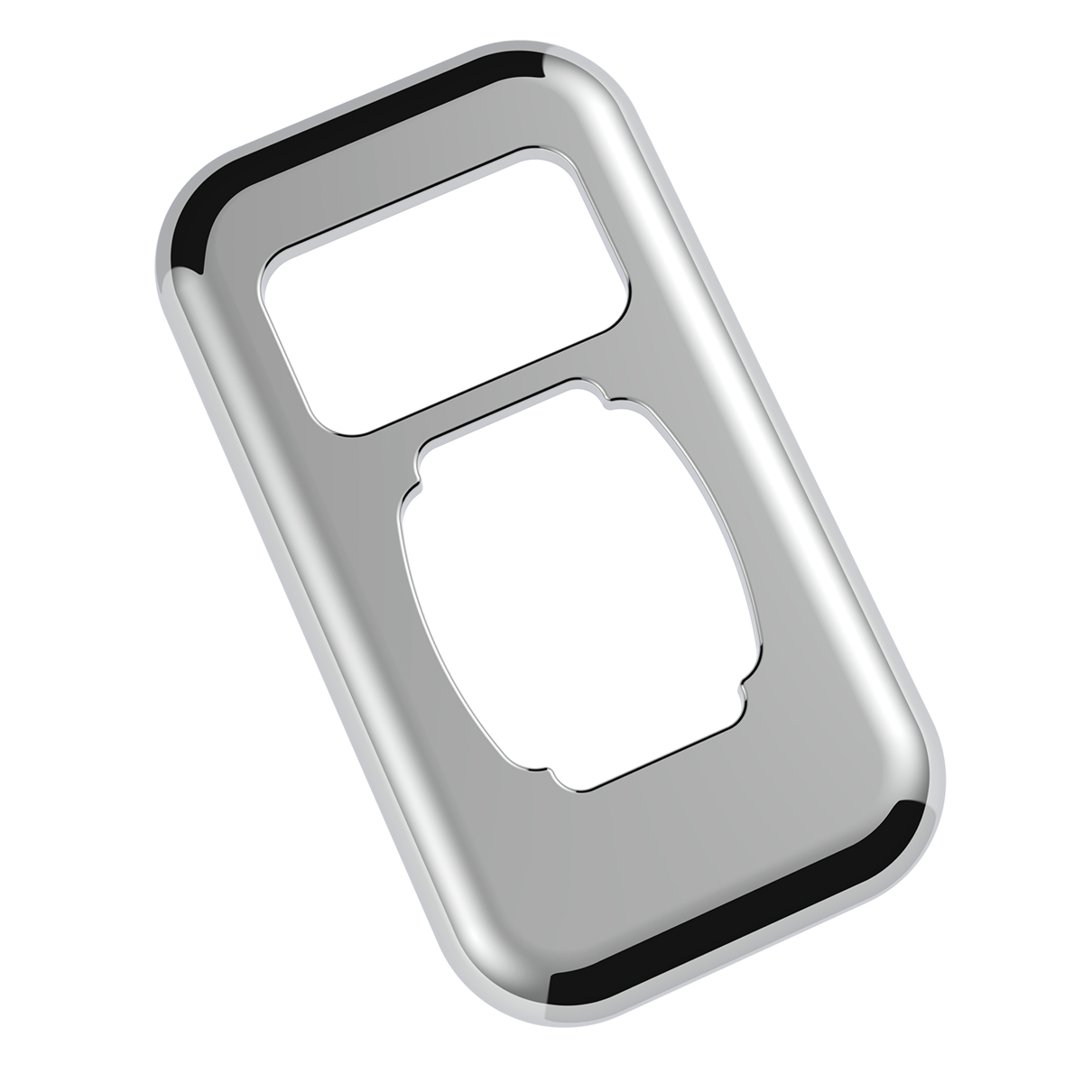 Chrome Plastic Dimmer Switch Trim For Peterbilt