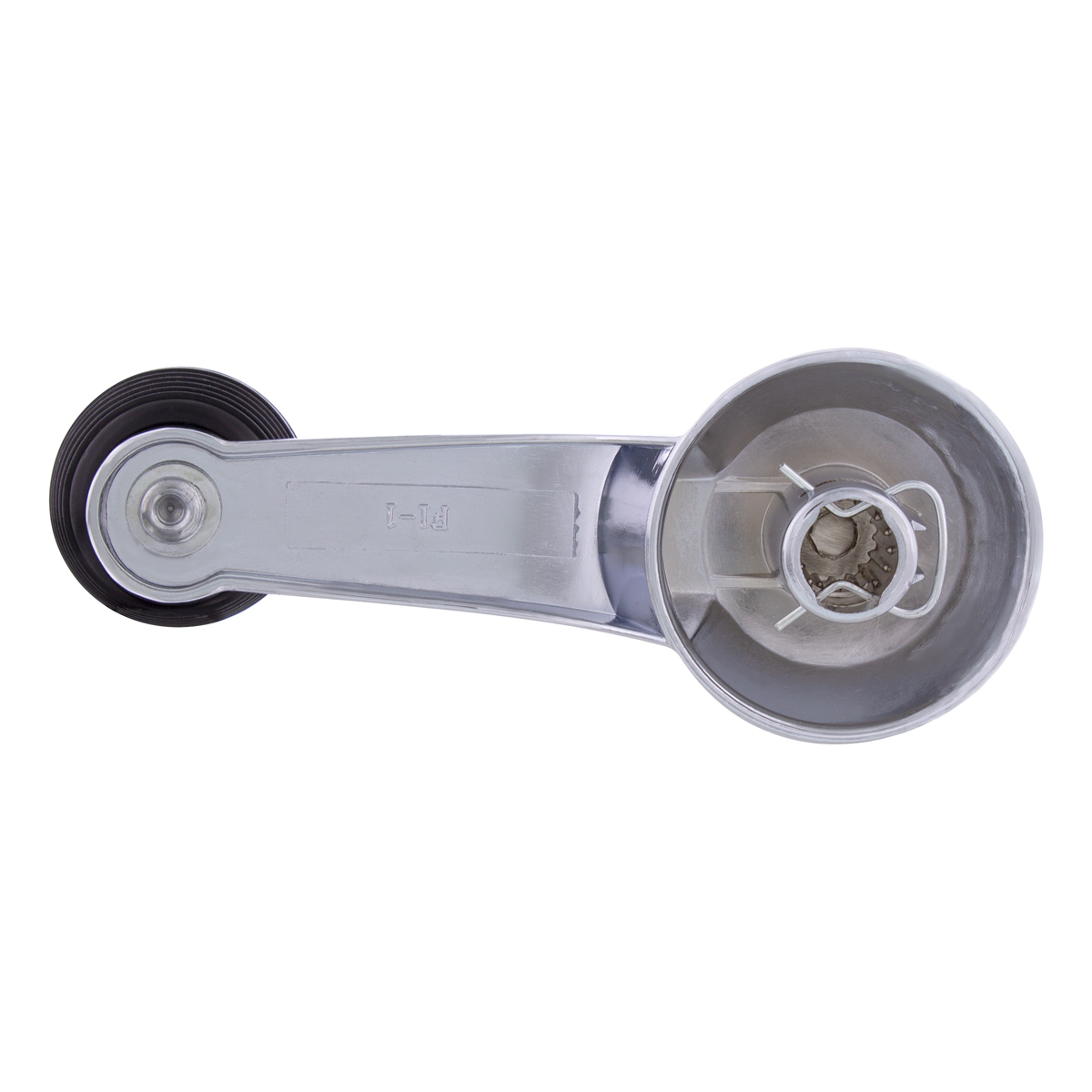 Chrome Interior Window Crank With Black Knob For 1967-72 Chevy Passenger Car/Truck