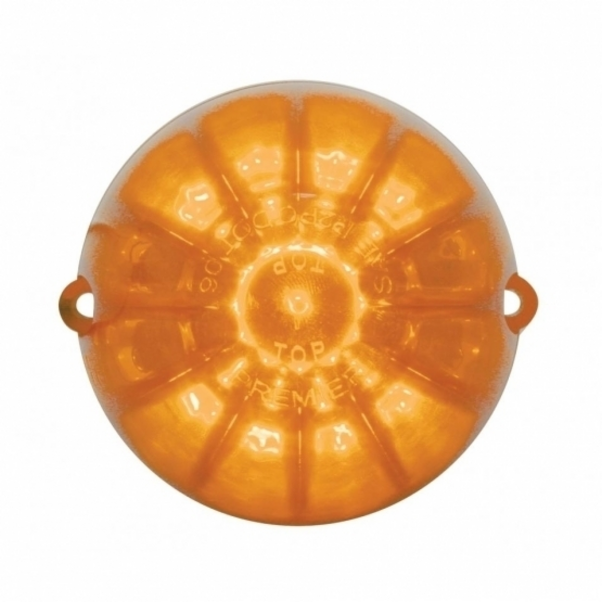 19 LED Watermelon Grakon 1000 Cab Light - Amber LED/Dark Amber Lens (Bulk)