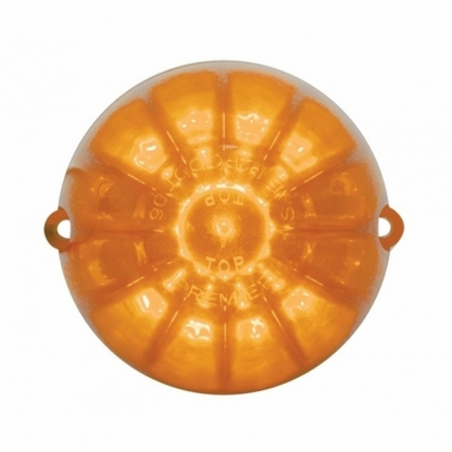 19 LED Watermelon Grakon 1000 Cab Light - Amber LED/Dark Amber Lens (Bulk)
