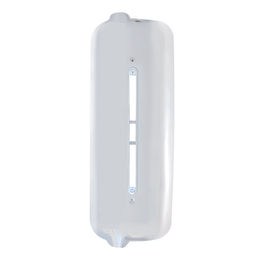 Chrome Plastic Mirror Cover With LED Cutout For 2005 & Older Freightliner Century - Driver