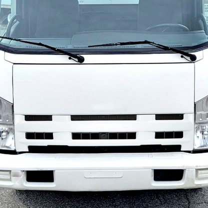 Steel Front Panel Assembly For 2008-2024 Isuzu NPR (ELF 200/300)-Black