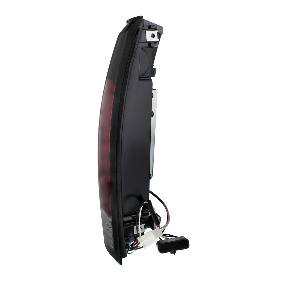 LED Tail Light For 1988-98 Chevy & GMC Truck (Pair) - Smoke Red & Clear Lens