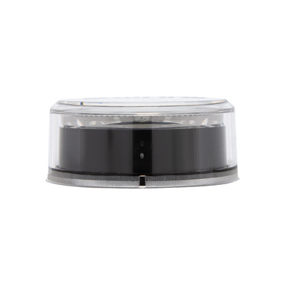 Abyss 4 LED 2" Round Clearance/Marker Light - Amber LED/Clear Lens