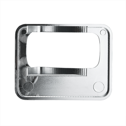 Chrome Plastic Rocker Switch Cover With Stainless Plaque For Peterbilt - Axle Differential