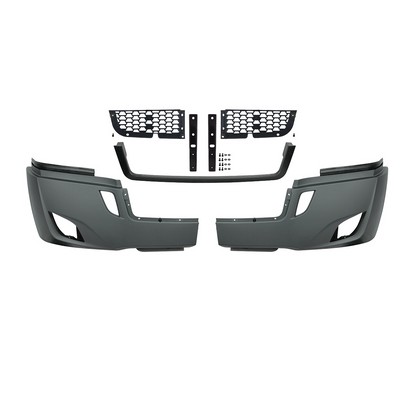 5-Piece Bumper Kit With Fog Light Opening For 2018-2024 Freightliner Cascadia