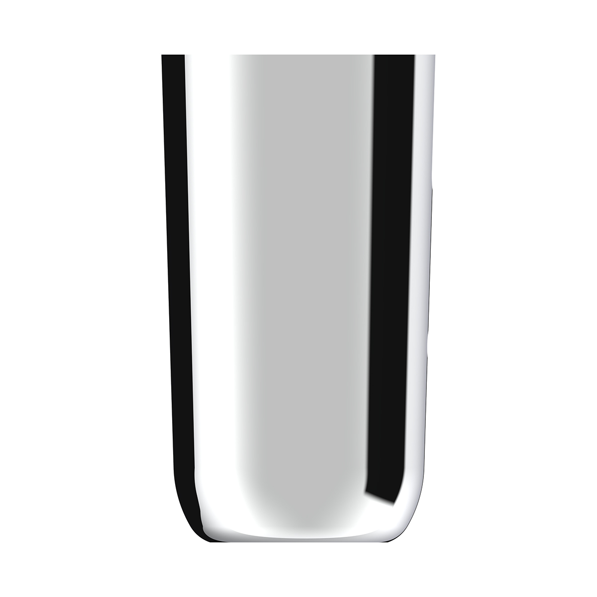 Steel Lower Gearshift Knob Cover - Chrome
