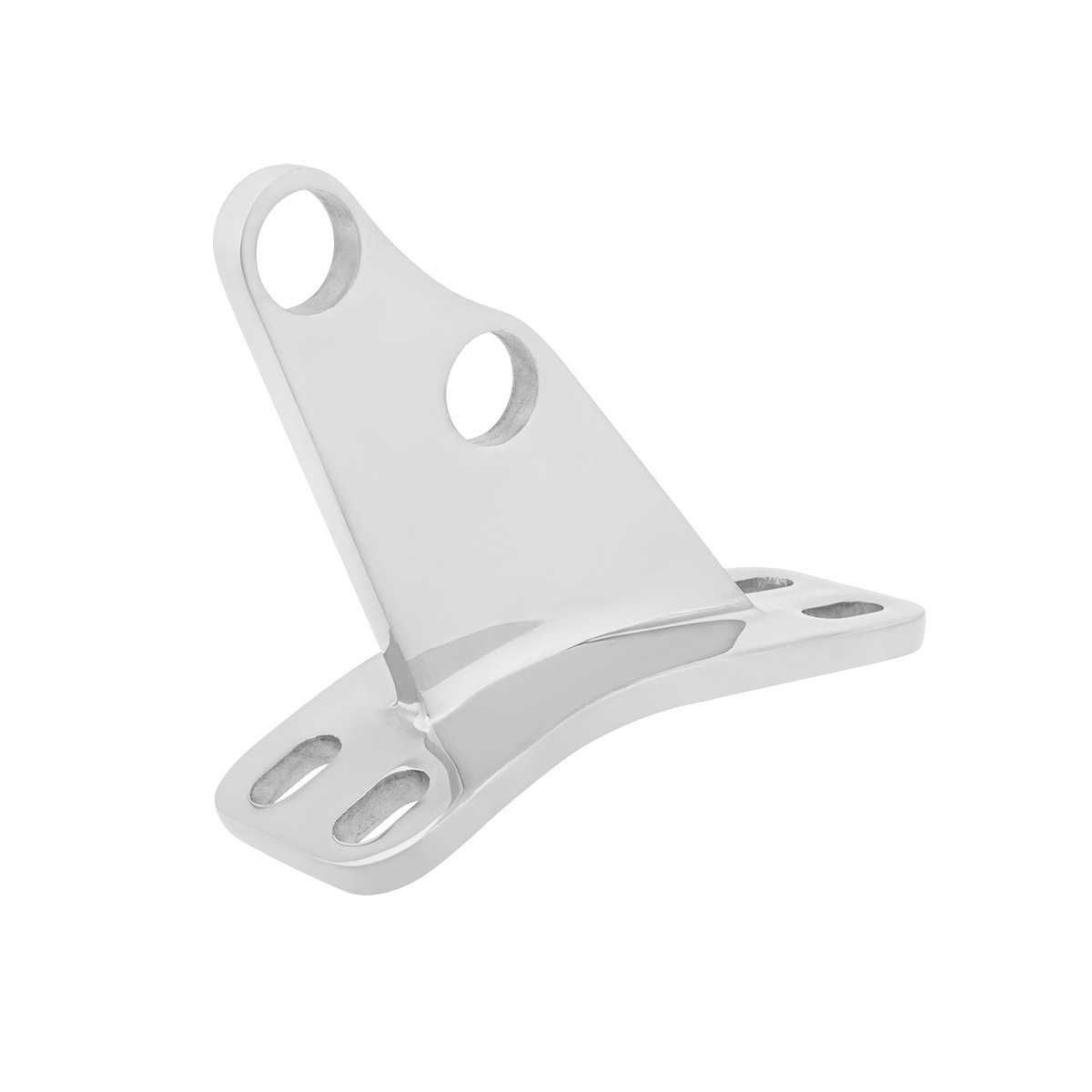 Stainless Steel Competition Series Angled Exhaust Bracket For Peterbilt